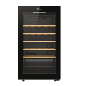 Candy | Wine Cooler | 438063 | Energy efficiency class G | Free standing | Bottles capacity 34 | Black Candy | Wine Cooler | 438063 | Energy efficiency class G | Free standing | Bottles capacity 34 | Black
