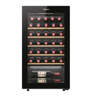 Candy | Wine Cooler | 438063 | Energy efficiency class G | Free standing | Bottles capacity 34 | Black Candy | Wine Cooler | 438063 | Energy efficiency class G | Free standing | Bottles capacity 34 | Black