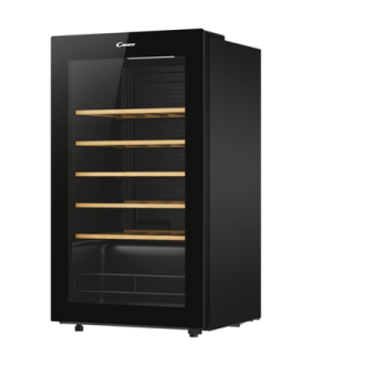 Candy | Wine Cooler | 438063 | Energy efficiency class G | Free standing | Bottles capacity 34 | Black Candy | Wine Cooler | 438063 | Energy efficiency class G | Free standing | Bottles capacity 34 | Black
