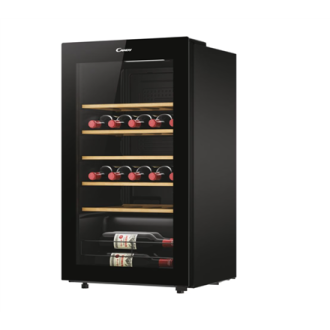 Candy | Wine Cooler | 438063 | Energy efficiency class G | Free standing | Bottles capacity 34 | Black Candy | Wine Cooler | 438063 | Energy efficiency class G | Free standing | Bottles capacity 34 | Black