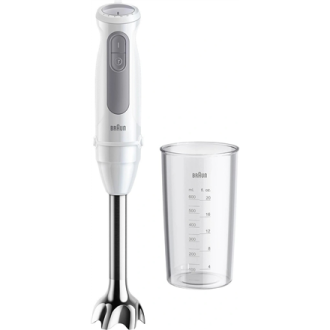 Braun | Hand Blender | MQ50001MWH | Hand Blender | 1000 W | Number of speeds 21 | White Braun | Hand Blender | MQ50001MWH | Hand Blender | 1000 W | Number of speeds 21 | White