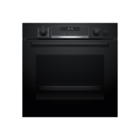 Bosch Oven | HRG578BB7 | 71 L | Electric | Pyrolysis | Knobs | Steam function | Height 59.5 cm | Width 59.4 cm | Black