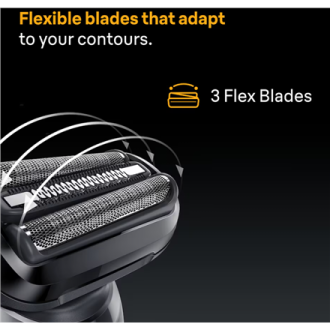 Braun Shaver | 52-N1200s Series 5 | Operating time (max) 50 min | Wet & Dry | Lithium Ion | Black Braun Shaver | 52-N1200s Series 5 | Operating time (max) 50 min | Wet & Dry | Lithium Ion | Black