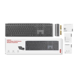 Lenovo | 700 Modern Multi-Device | Keyboard | Wireless | Lithuanian | Bluetooth | Luna Grey Lenovo | 700 Modern Multi-Device | Keyboard | Wireless | Lithuanian | Bluetooth | Luna Grey