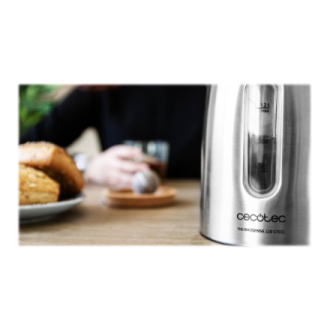 Cecotec Kettle | ThermoSense 220 Steel | Electric | 1630 W | 1.2 L | Stainless Steel | 360 rotational base | Stainless Steel Cecotec Kettle | ThermoSense 220 Steel | Electric | 1630 W | 1.2 L | Stainless Steel | 360 rotational base | Stainless Steel