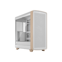 Fractal Design Case | Summit | ATX | Chalk White TG Clear Tint