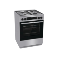 Gorenje GK6C4XF | Cooker | Hob type Gas | Oven type Electric | Stainless steel | Width 60 cm | Depth 60 cm | Grilling | Energy e Gorenje GK6C4XF | Cooker | Hob type Gas | Oven type Electric | Stainless steel | Width 60 cm | Depth 60 cm | Grilling | Energy e