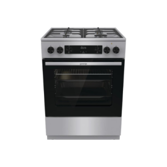 Gorenje GK6C4XF | Cooker | Hob type Gas | Oven type Electric | Stainless steel | Width 60 cm | Depth 60 cm | Grilling | Energy e Gorenje GK6C4XF | Cooker | Hob type Gas | Oven type Electric | Stainless steel | Width 60 cm | Depth 60 cm | Grilling | Energy e