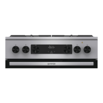 Gorenje GK6C4XF | Cooker | Hob type Gas | Oven type Electric | Stainless steel | Width 60 cm | Depth 60 cm | Grilling | Energy e Gorenje GK6C4XF | Cooker | Hob type Gas | Oven type Electric | Stainless steel | Width 60 cm | Depth 60 cm | Grilling | Energy e