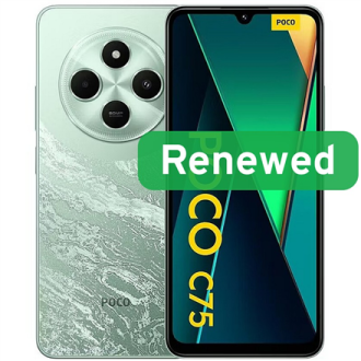Poco Renewed | Grade A | C75 | 128 GB | Green | LTE | O Poco Renewed | Grade A | C75 | 128 GB | Green | LTE | O