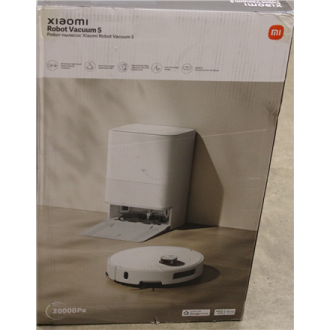 SALE OUT. Xiaomi Robot Vacuum 5 EU | Xiaomi Robot Vacuum 5 EU | Wet&Dry | 5200 mAh | Dust capacity 2.5 L | 20000 Pa | White | DA SALE OUT. Xiaomi Robot Vacuum 5 EU | Xiaomi Robot Vacuum 5 EU | Wet&Dry | 5200 mAh | Dust capacity 2.5 L | 20000 Pa | White | DA