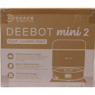 SALE OUT. Ecovacs DEEBOT MINI 2 Vacuum Cleaner,Robot,Wet&Dry,Compact Design,White+Auto-Empty Station | Ecovacs Robotic Vacuum Cl SALE OUT. Ecovacs DEEBOT MINI 2 Vacuum Cleaner,Robot,Wet&Dry,Compact Design,White+Auto-Empty Station | Ecovacs Robotic Vacuum Cl