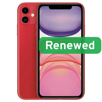 Apple Renewed | Grade C | iPhone 11 | 64 GB | Red | LTE | O Apple Renewed | Grade C | iPhone 11 | 64 GB | Red | LTE | O