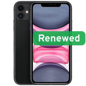 Apple Renewed | Grade C | iPhone 11 | 64 GB | Black | LTE | O Apple Renewed | Grade C | iPhone 11 | 64 GB | Black | LTE | O