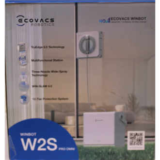 SALE OUT. | Ecovacs WINBOT W2S PRO OMNI Window Cleaning Robot DEMO, WET, DIRTY SALE OUT. | Ecovacs WINBOT W2S PRO OMNI Window Cleaning Robot DEMO, WET, DIRTY