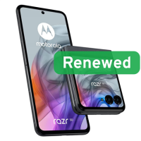 Motorola Renewed | Grade C | Razr 50 | 256 GB | Koala Grey | 5G | O Motorola Renewed | Grade C | Razr 50 | 256 GB | Koala Grey | 5G | O