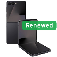 Samsung Renewed | Grade A | Galaxy Flip 7 FE | 128 GB | Black | 5G | O Samsung Renewed | Grade A | Galaxy Flip 7 FE | 128 GB | Black | 5G | O