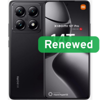 Xiaomi Renewed | Grade A | 14T Pro | 512 GB | Titan Black | 5G | O Xiaomi Renewed | Grade A | 14T Pro | 512 GB | Titan Black | 5G | O
