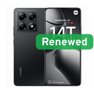 Xiaomi Renewed | Grade A | 14T | 256 GB | Titan Black | 5G | O Xiaomi Renewed | Grade A | 14T | 256 GB | Titan Black | 5G | O