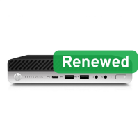 HP Renewed | Grade B | EliteDesk 800 G5 Desktop Mini | Intel Core I5-9500 | 8GB | UHD Graphics 630 | 512 GB | WiFi | Windows 11  