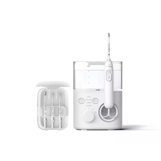 Philips | Oral Irrigator | HX3911/40 Sonicare Power Flosser 7000 | 600 ml | Number of heads 4 | White Philips | Oral Irrigator | HX3911/40 Sonicare Power Flosser 7000 | 600 ml | Number of heads 4 | White