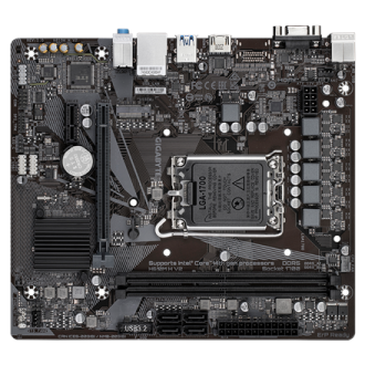 Gigabyte | H610M H V2 G1.0 | Processor family Intel | Processor socket LGA1700 | DDR5 | Supported hard disk drive interfaces M.2 Gigabyte | H610M H V2 G1.0 | Processor family Intel | Processor socket LGA1700 | DDR5 | Supported hard disk drive interfaces M.2