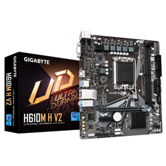 Gigabyte | H610M H V2 G1.0 | Processor family Intel | Processor socket LGA1700 | DDR5 | Supported hard disk drive interfaces M.2 Gigabyte | H610M H V2 G1.0 | Processor family Intel | Processor socket LGA1700 | DDR5 | Supported hard disk drive interfaces M.2