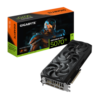 Gigabyte GeForce RTX 5070 Ti WINDFORCE OC SFF 16G | NVIDIA | 16 GB | GeForce RTX 5070 Ti | HDMI ports quantity 1 | PCI-E 5.0