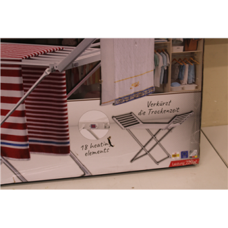 SALE OUT. | Adler Foldable electric clothes drying rack | AD 7821 | 220 W | Silver/White | DAMAGED PACKAGING