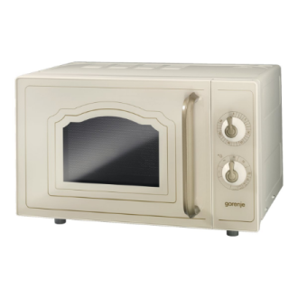 Gorenje | Microwave oven with grill | MO4250CLI | Free standing | 20 L | 700 W | Grill | Ivory Gorenje | Microwave oven with grill | MO4250CLI | Free standing | 20 L | 700 W | Grill | Ivory