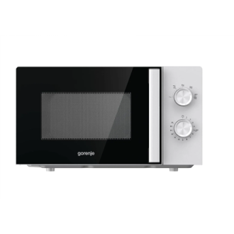Gorenje | Microwave Oven | MO20E1WH | Free standing | 800 W | 20 L | White Gorenje | Microwave Oven | MO20E1WH | Free standing | 800 W | 20 L | White