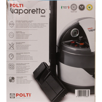 SALE OUT. Polti | Steam cleaner | Vaporetto Eco Pro 3.0 | Power 2000 W | Steam pressure 4.5 bar | Water tank capacity 2 L | Grey SALE OUT. Polti | Steam cleaner | Vaporetto Eco Pro 3.0 | Power 2000 W | Steam pressure 4.5 bar | Water tank capacity 2 L | Grey