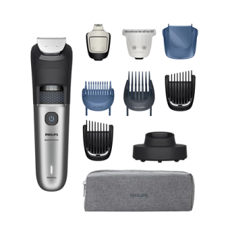Philips | Beard Trimmer | BT7670/15 7000 Series | Cordless | Wet & Dry | Number of length steps 40 | Silver/Black Philips | Beard Trimmer | BT7670/15 7000 Series | Cordless | Wet & Dry | Number of length steps 40 | Silver/Black