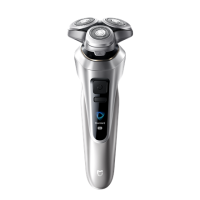 Xiaomi Mijia Electric Shaver Pro Portable EU | Operating time (max) 90 min | Wet & Dry | Silver
