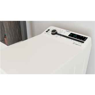 Whirlpool | Washing Machine | TDLRB 7232BS EU | Energy efficiency class D | Top loading | Washing capacity 7 kg | 1200 RPM | Dep Whirlpool | Washing Machine | TDLRB 7232BS EU | Energy efficiency class D | Top loading | Washing capacity 7 kg | 1200 RPM | Dep