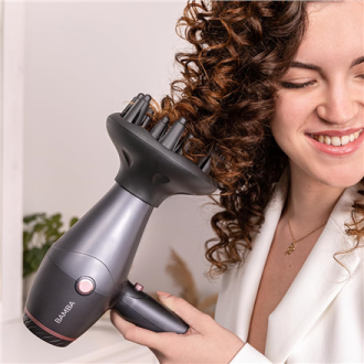 Cecotec Hair dryer | IoniCare Harmony | 2600 W | Number of temperature settings 3 | Ionic function | Grey | Diffuser nozzle