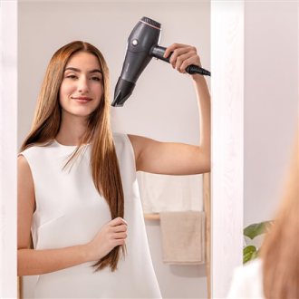 Cecotec Hair dryer | IoniCare Harmony | 2600 W | Number of temperature settings 3 | Ionic function | Grey | Diffuser nozzle