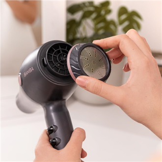Cecotec Hair dryer | IoniCare Harmony | 2600 W | Number of temperature settings 3 | Ionic function | Grey | Diffuser nozzle