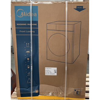 SALE OUT. Midea MF100W70/W-HR Washing Machine, D, Front loading, Depth 40 cm, 7 kg, White DAMAGED PACKAGING | Midea | Washing Ma