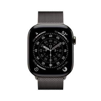 Apple | Watch Series 11 | GPS (satellite) | Retina LTPO3 OLED | Slate Titanium