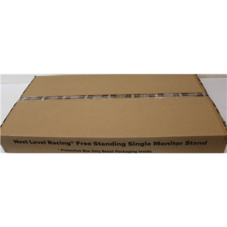 SALE OUT. Next Level Racing Free Standing Single Monitor Stand | Floor stand | Mobility | 24-85 