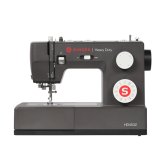Singer Sewing Machine | 4532 Heavy Duty | Number of stitches 32 | Number of buttonholes 1 | Charcoal Singer Sewing Machine | 4532 Heavy Duty | Number of stitches 32 | Number of buttonholes 1 | Charcoal