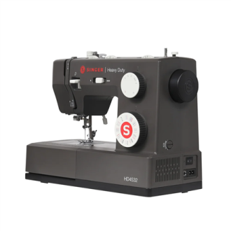 Singer Sewing Machine | 4532 Heavy Duty | Number of stitches 32 | Number of buttonholes 1 | Charcoal Singer Sewing Machine | 4532 Heavy Duty | Number of stitches 32 | Number of buttonholes 1 | Charcoal
