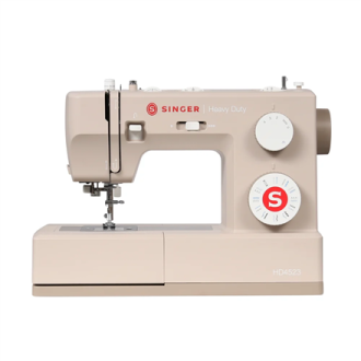Singer Sewing Machine | 4523 Heavy Duty | Number of stitches 23 | Number of buttonholes 1 | Beige Singer Sewing Machine | 4523 Heavy Duty | Number of stitches 23 | Number of buttonholes 1 | Beige