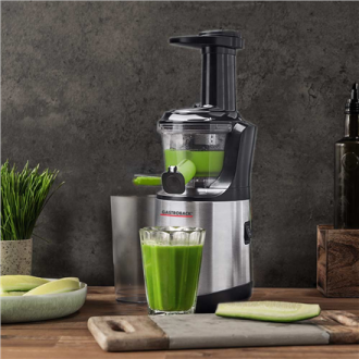 Gastroback Slow Juicer Advanced Vital | 40145 | Type Slow juicer | Stainless steel/Black | 150 W | Number of speeds 1 Gastroback Slow Juicer Advanced Vital | 40145 | Type Slow juicer | Stainless steel/Black | 150 W | Number of speeds 1