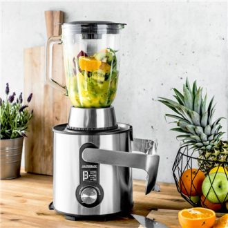 Gastroback Design Multi Juicer Digital Pro | 40153 | Type Multi juicer | Stainless steel/Black | 1500 W | Extra large fruit inpu