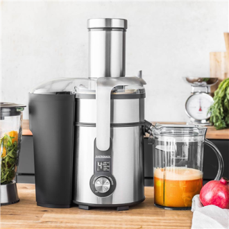 Gastroback Design Multi Juicer Digital Pro | 40153 | Type Multi juicer | Stainless steel/Black | 1500 W | Extra large fruit inpu