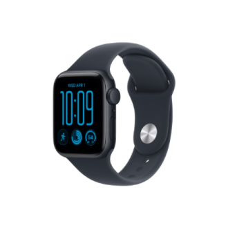 Apple Watch SE 3 GPS 40mm Midnight Aluminium Case with Navy Blue Sport Band - M/L | Apple Apple Watch SE 3 GPS 40mm Midnight Aluminium Case with Navy Blue Sport Band - M/L | Apple
