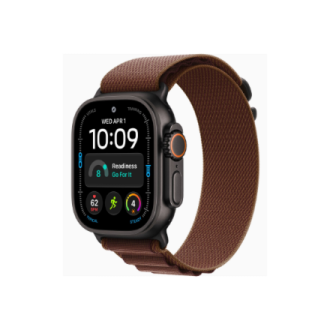 Apple Watch Ultra 4 GPS + Cellular 49mm Black Titanium Case with Burgundy Alpine Loop - M | Apple Apple Watch Ultra 4 GPS + Cellular 49mm Black Titanium Case with Burgundy Alpine Loop - M | Apple