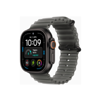 Apple Watch Ultra 4 GPS + Cellular 49mm Black Titanium Case with Translucent Black Ocean Band | Apple Apple Watch Ultra 4 GPS + Cellular 49mm Black Titanium Case with Translucent Black Ocean Band | Apple